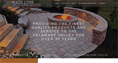 Desktop Screenshot of mainlineconcrete.com